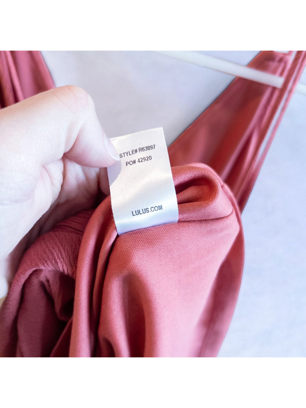 Lulus Rusty Rose Maxi Dress Pink Backless Womens Medium - Picture 15 of 15